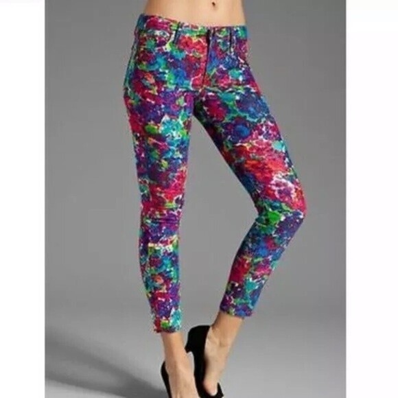 JOE'S JEANS Psychedelic Ankle Cord Skinny Pants - Picture 1 of 11